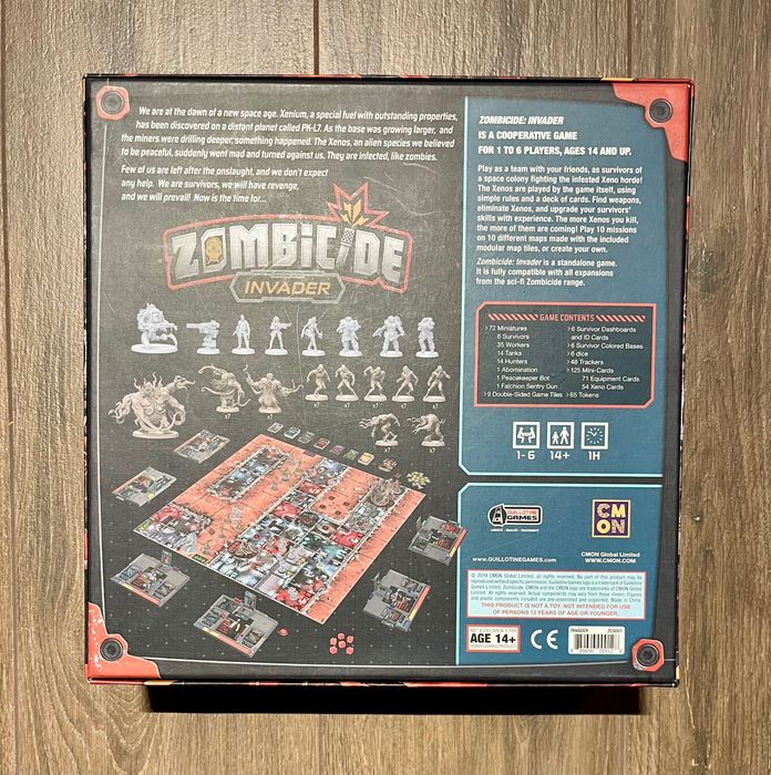 Настільна гра Zombicide: Invader (ENG)