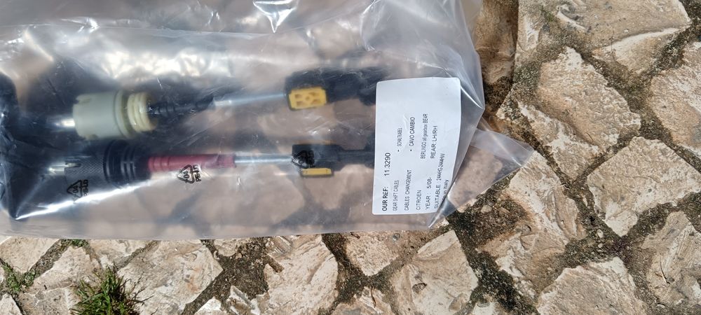 Cabos de substituição do seletor de mudanças citroen Berlingo