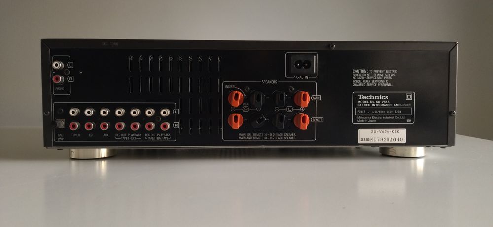Amplificador de som Technics  SU-65