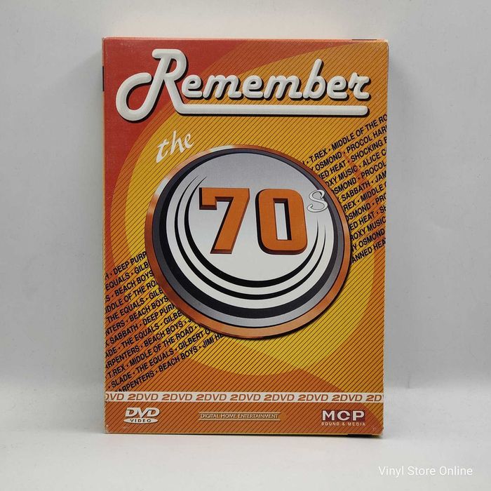 DVD - Remember The 70s (2xDVD, PAL, Compilação) - Ref. MCLE