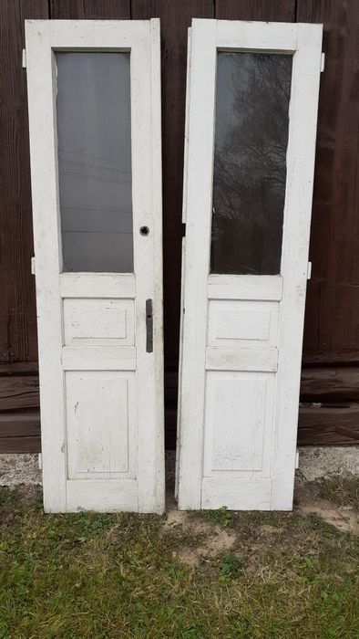 Drzwi drewniane ze starego domu