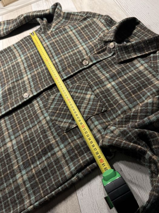 Сорочка Pull & Bear фланель casual тактична сорочка овершот трекінгова