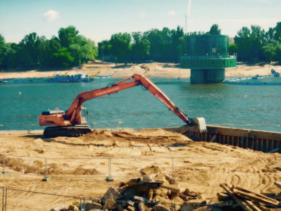 Kopanie odmulanie stawów | Koparka LONG REACH | Zasięg do 18 m