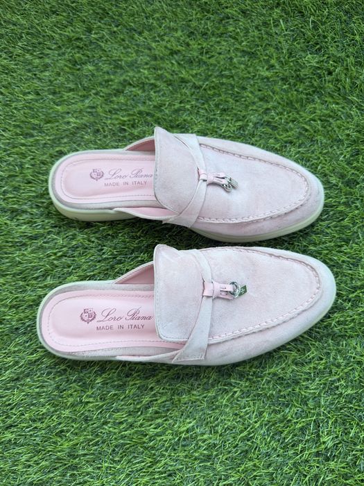 Loro Piana Charms Walk Mules 37