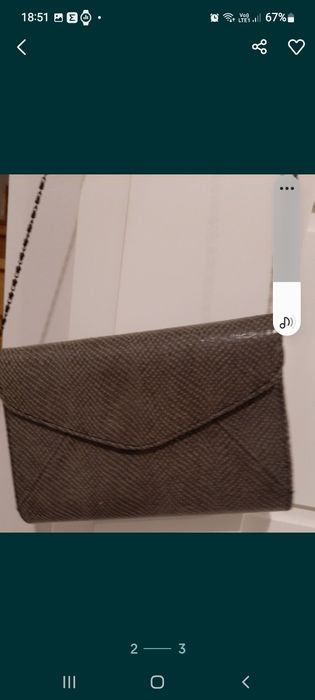 Torebka okazyjna kopertowa