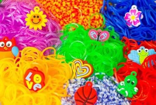 Gumki do robienia bransoletek DIY haczyki łączniki zestaw 5200 szt