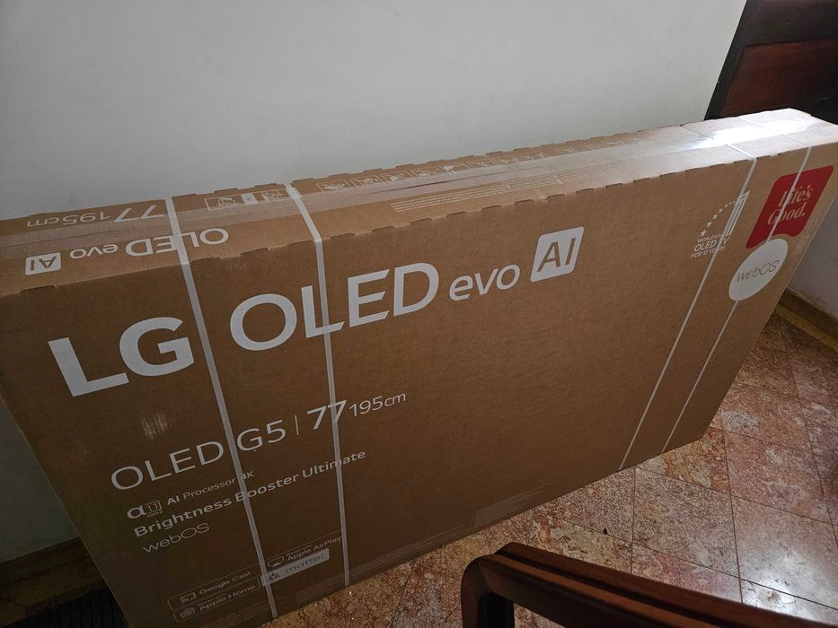 TV LG OLED 77G54LW (OLED EVO Gallery 77", Modelo 2025) NOVA C/Garantia