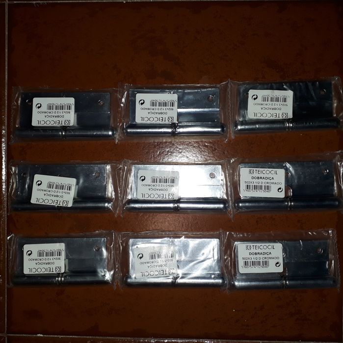 Dobradiça porta lado direito 502×3 1/2 cromada