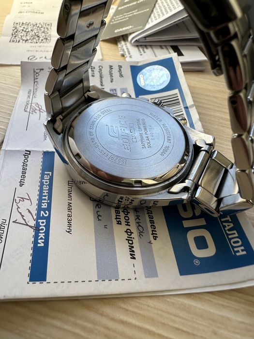 Годинник Casio EDIFICE Classic EFS-S510D-1AVUEF: 9 000 грн