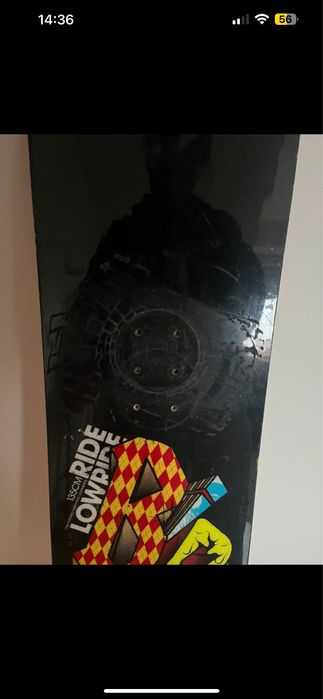 Deska snowboard Burton 135 plus wiazania