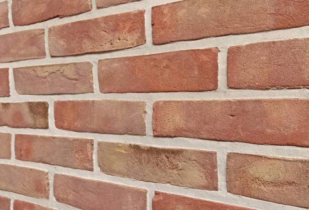 Cegła elewacyjna ozdobna ręcznie formowana pełna palona BRUGIA