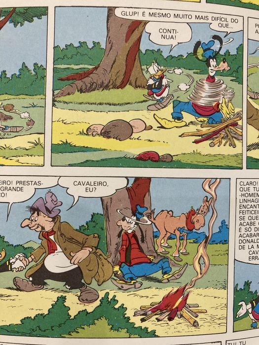 Livro Donald e Dom Quixote, de Walt Disney