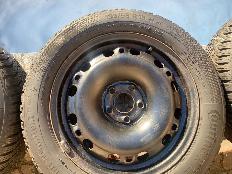 5 100 195 55 r15 vw skoda rapid fabia continental 2024 рік