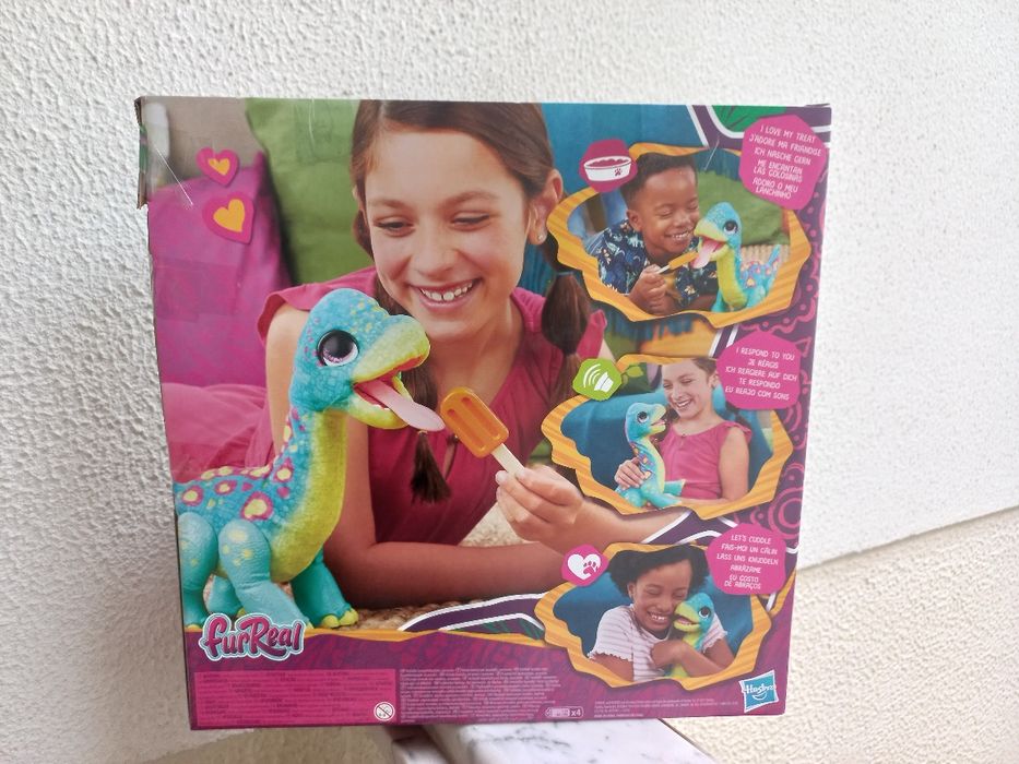 Furreal Friends Mascote Sam Dino. NOVO