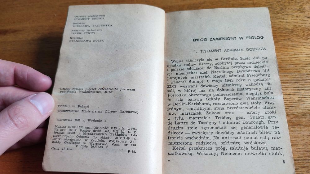 Szpony czarnego orła Leszek Moczulski