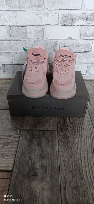Buty Balenciaga różowe