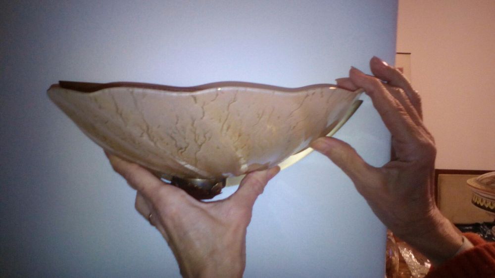 Aplique de parede em vidro