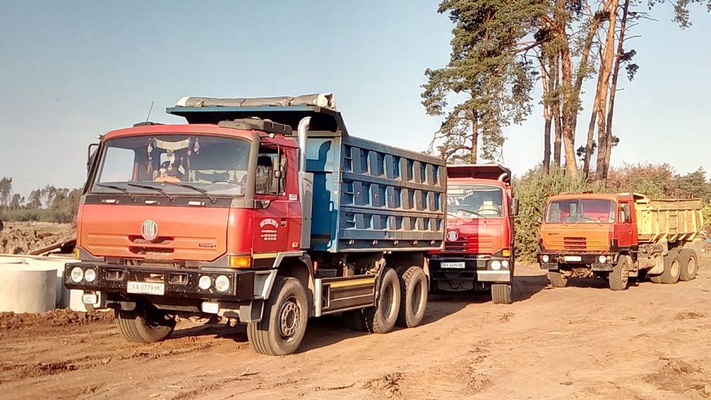 Оренда самоскида ТАТРА 25 тонн.