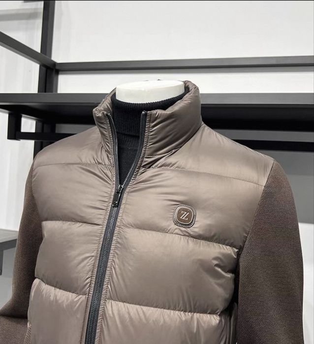 Човіча куртка пуховик zegna