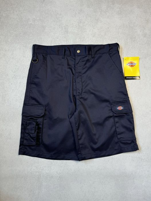 Новые рабочие карго шорты Dickies мужские темно синие оригинал