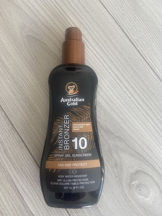 Australian Gold - Sunscreen Spray Gel w. Instant Bronzer 237 ml
