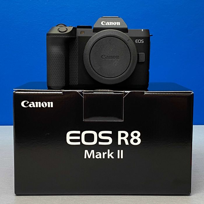 Canon EOS R8 Mark II (Corpo) - 24.2MP | NOVA | 3 ANOS DE GARANTIA