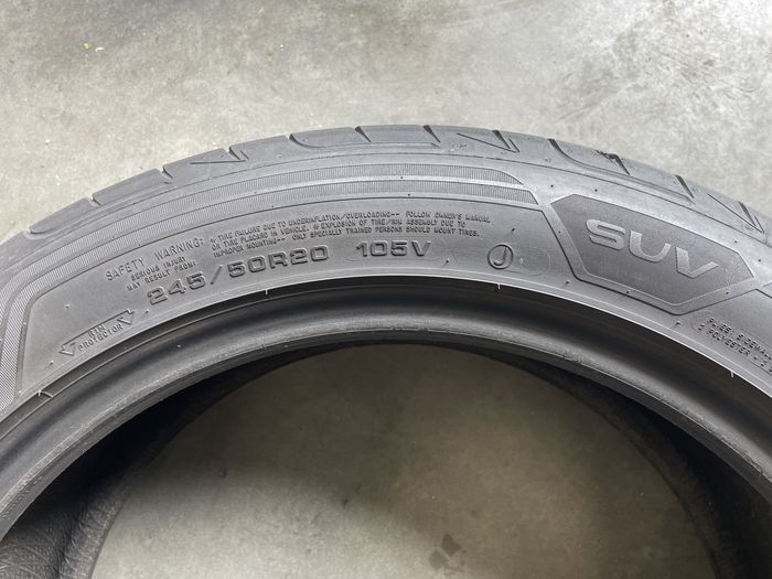 245/50 R20 GoodYear Letnie