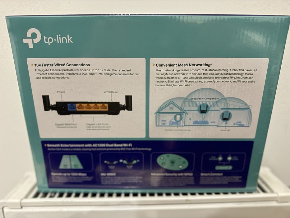 Nowy Router WiFi TP-Link Archer C64