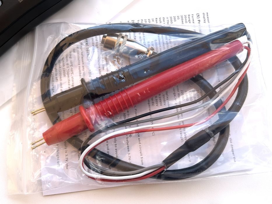 YR1035+ Тестер внутреннего сопротивления аккумуляторов