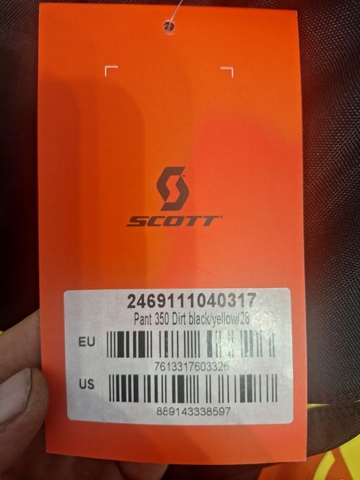 Spodnie cross motocykl Scott 350 r.30