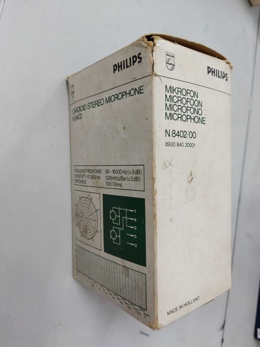 Microphone Philips N 8402 - Vintage 1974