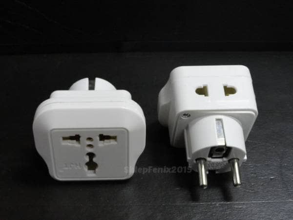 Adapter Wtyczka Przejściówka Redukcja (1238) - UK /USA/ PL - OKAZJA !