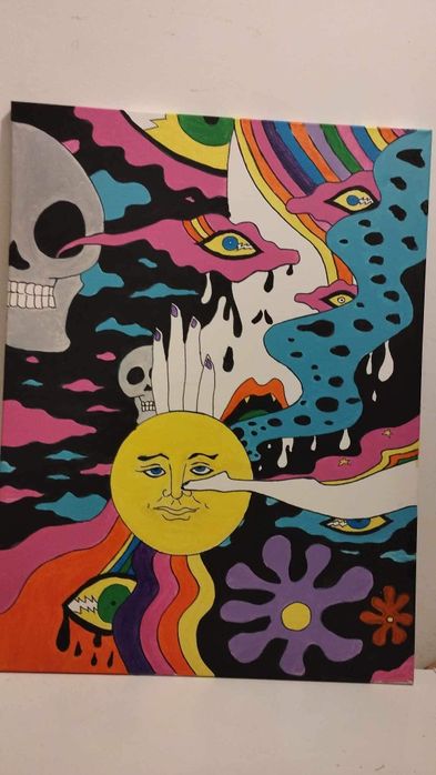 Vendo quadro acrilico