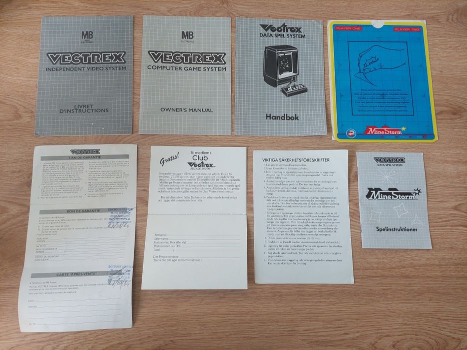Consola Vectrex 1982
