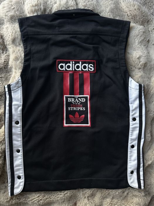 Bezrekawnik kamizelka Adidas adibreak vintage retro Y2K lata 90 XS S