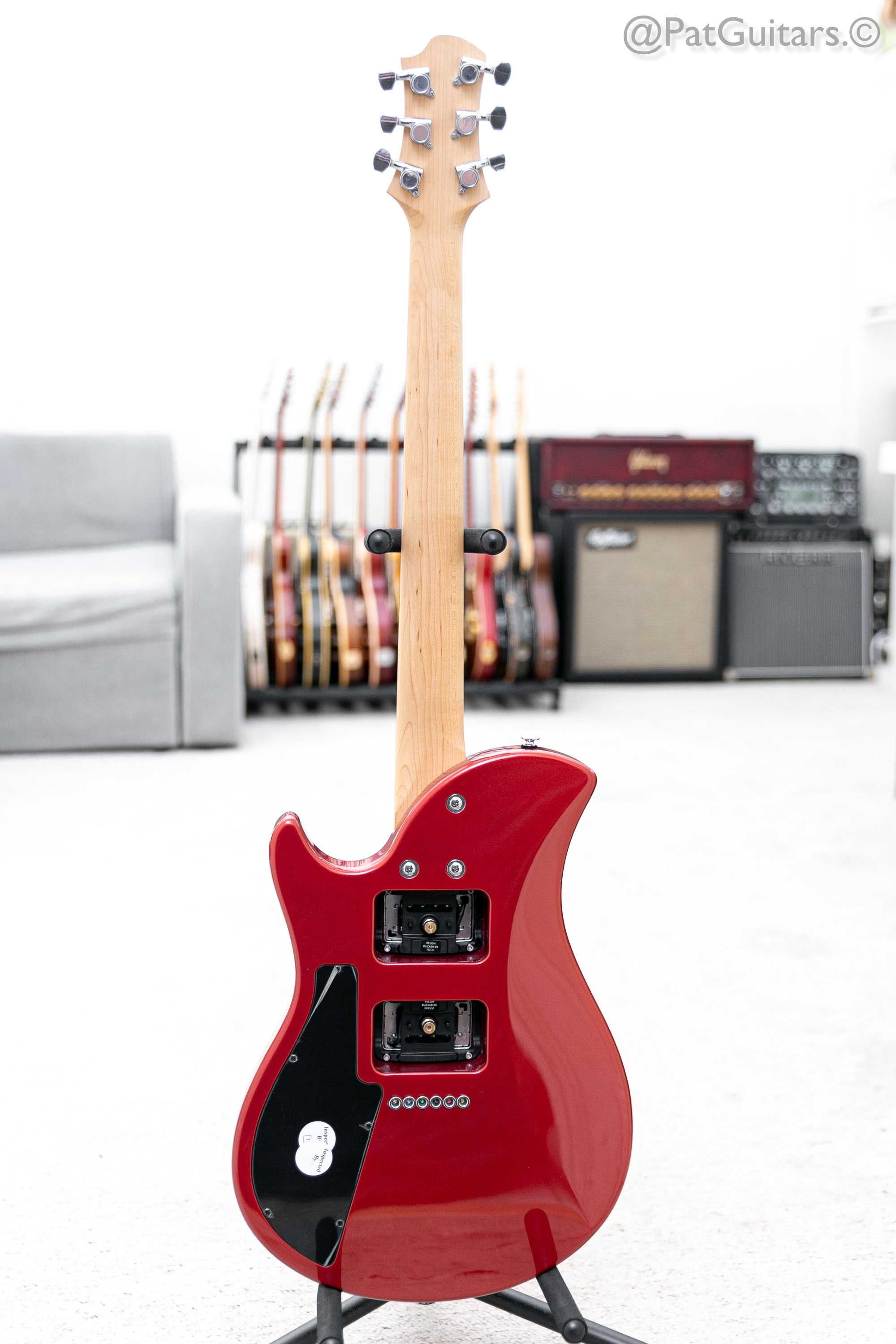 ギター RELISH GUITER TRINITY RED Platinum Relish Guitars Trinity Electric Guitar Metallic Red