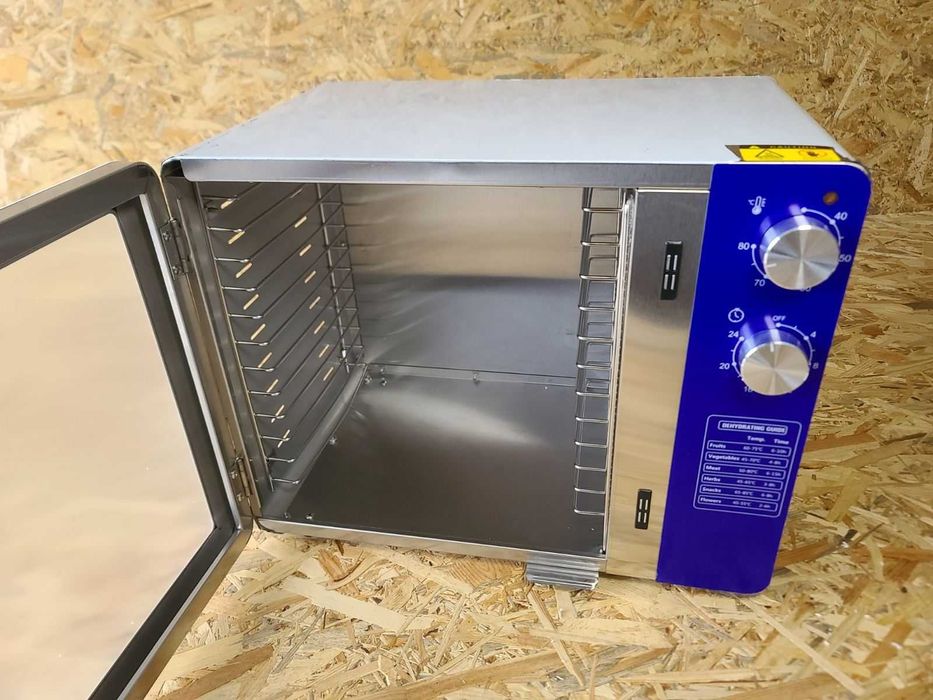 Дегідратор механічний Сушка для фруктів 10 секцій 800 Вт Нержавійка