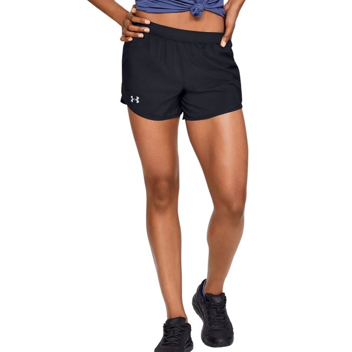 Under armour czarne sportowe krótkie spodenki z logo xs 6ba