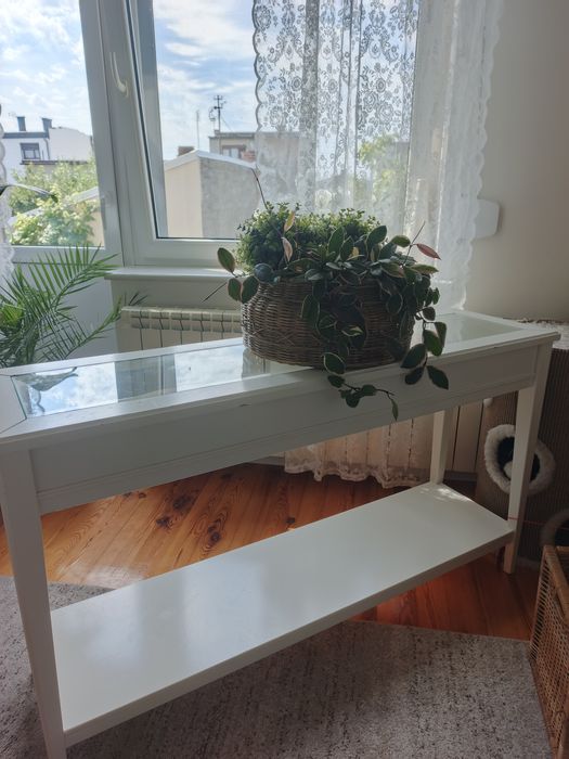 Konsola  biała Ikea Liatrop