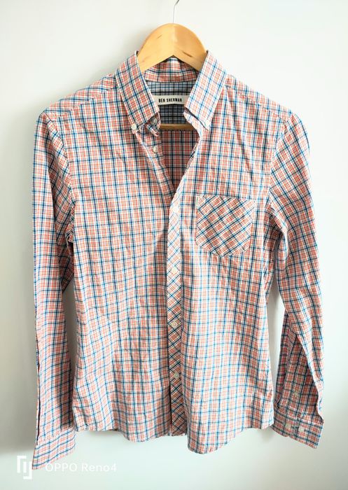 Nowa męska koszula Ben Sherman Slim Fit XS