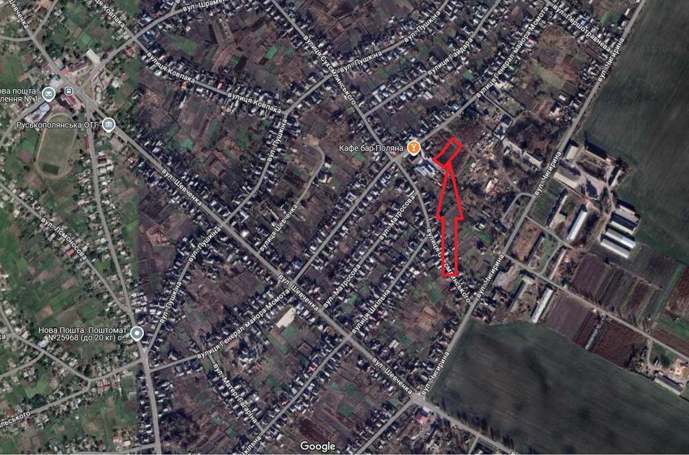 Руська Поляна вул. Момота  15 соток