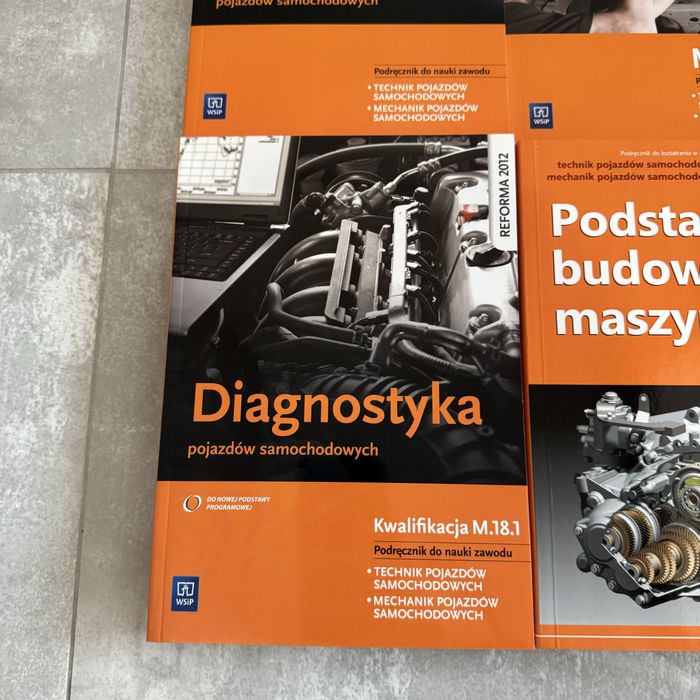 Zestaw książek | Technik/Mechanik Pojazdów Samochodowych | MOT. 05/06