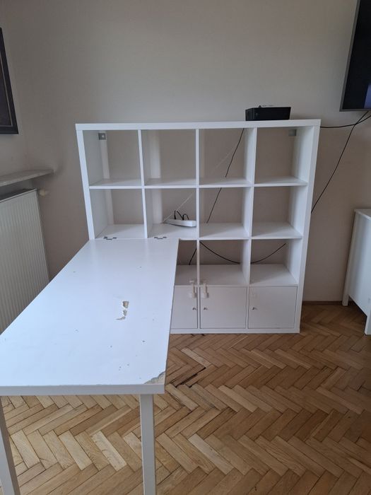 Regał biały Callax kallax ikea 4x4