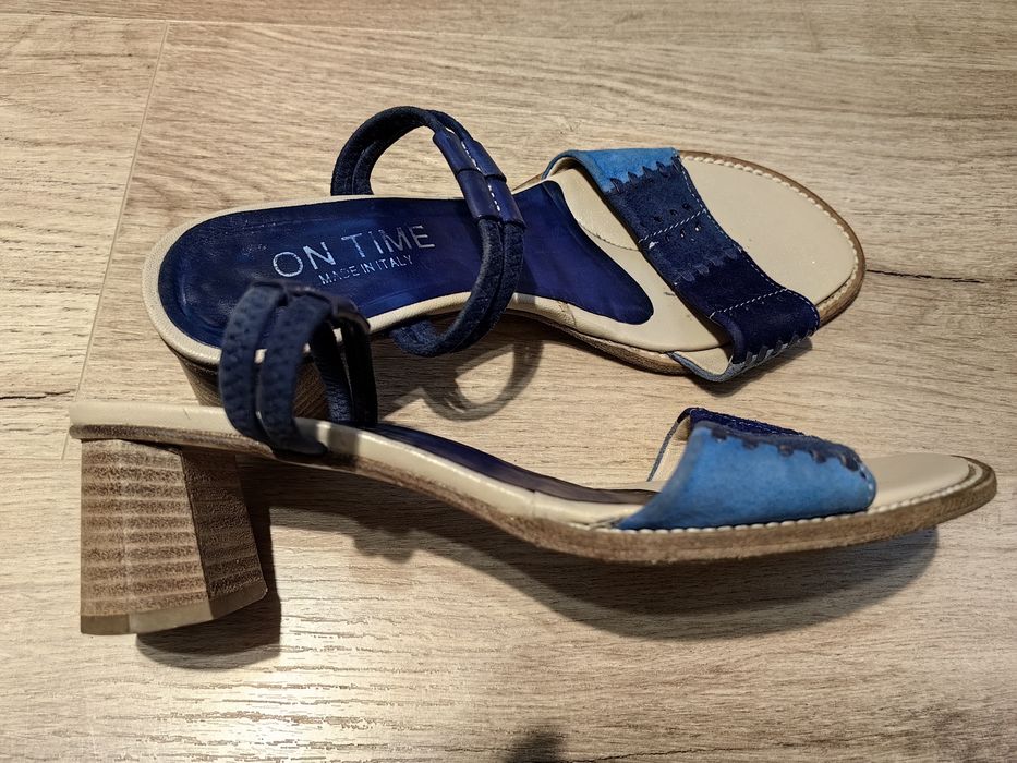Sandały granatowe 37 On Time