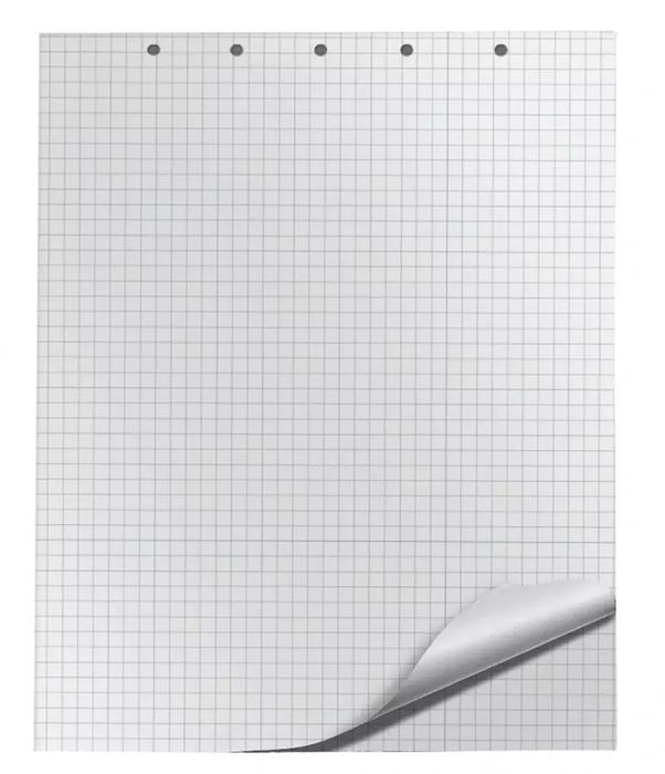 Blok do flipchartów 65x100cm 20K kratka. Q-CONNECT. Nowy Produkt