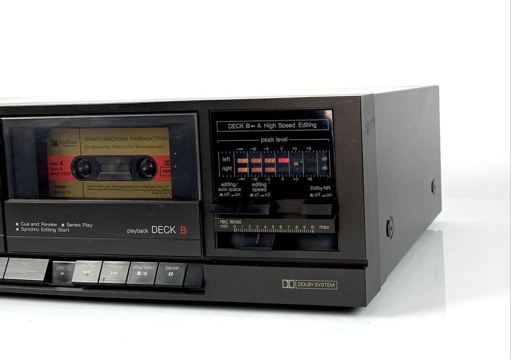 TECHNICS RS-T11 Magnetofon Stereo Double Cassette Deck Audio HiFi, Lata Produkcji 1987-1990