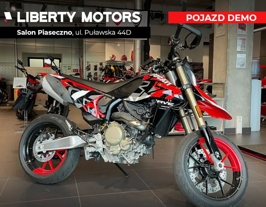 Ducati Hypermotard Motocykl demo w świetnym stanie