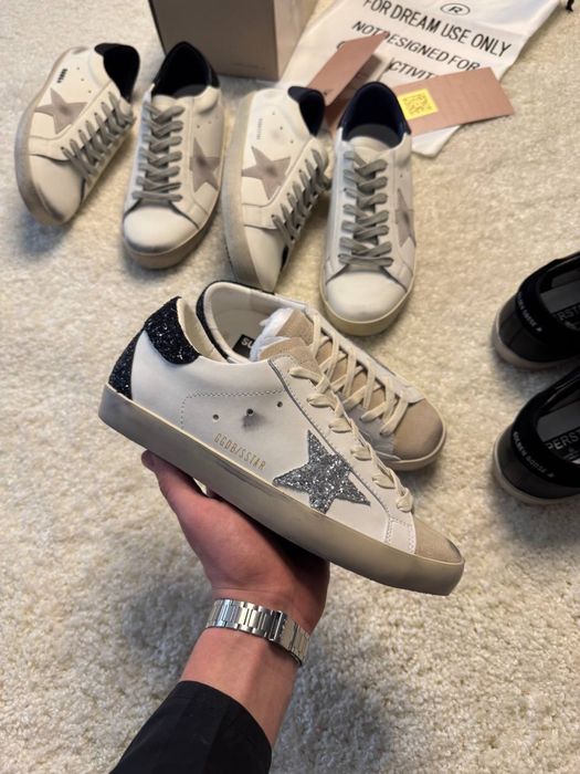 Кросівки Golden Goose Superstar White/Silver