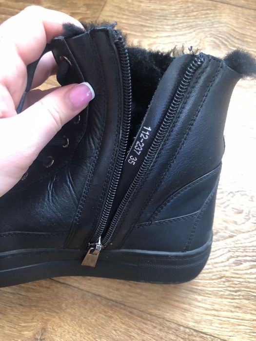 Продам зимние ботинки, хайтопы Miraton