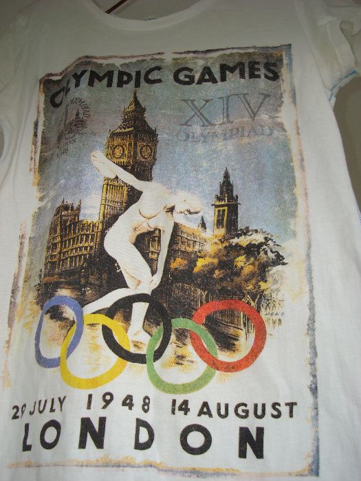 футболка Олимпійс ігри 1948 Лондон Музей Олімп ігор р.44
